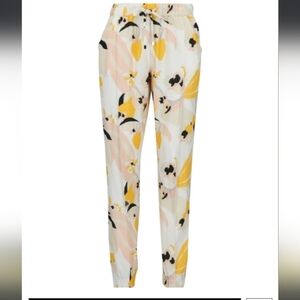 Heidi Klein casual floral jogger pants NWOT small